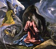 El Greco The Agony in the Garden oil